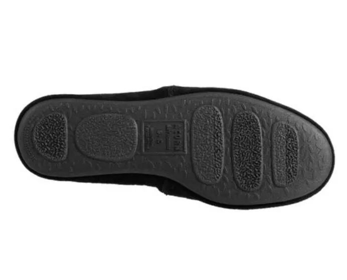 Acorn Moc Slippers Black Tweed - Men's