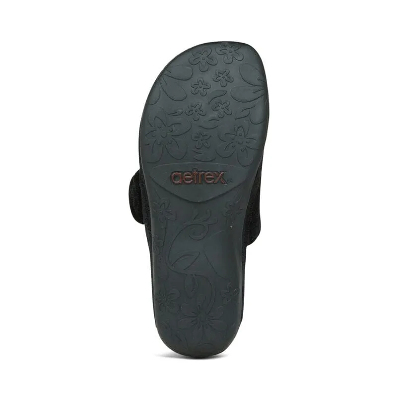 AETREX MANDY CLOSED TOE SLIPPER