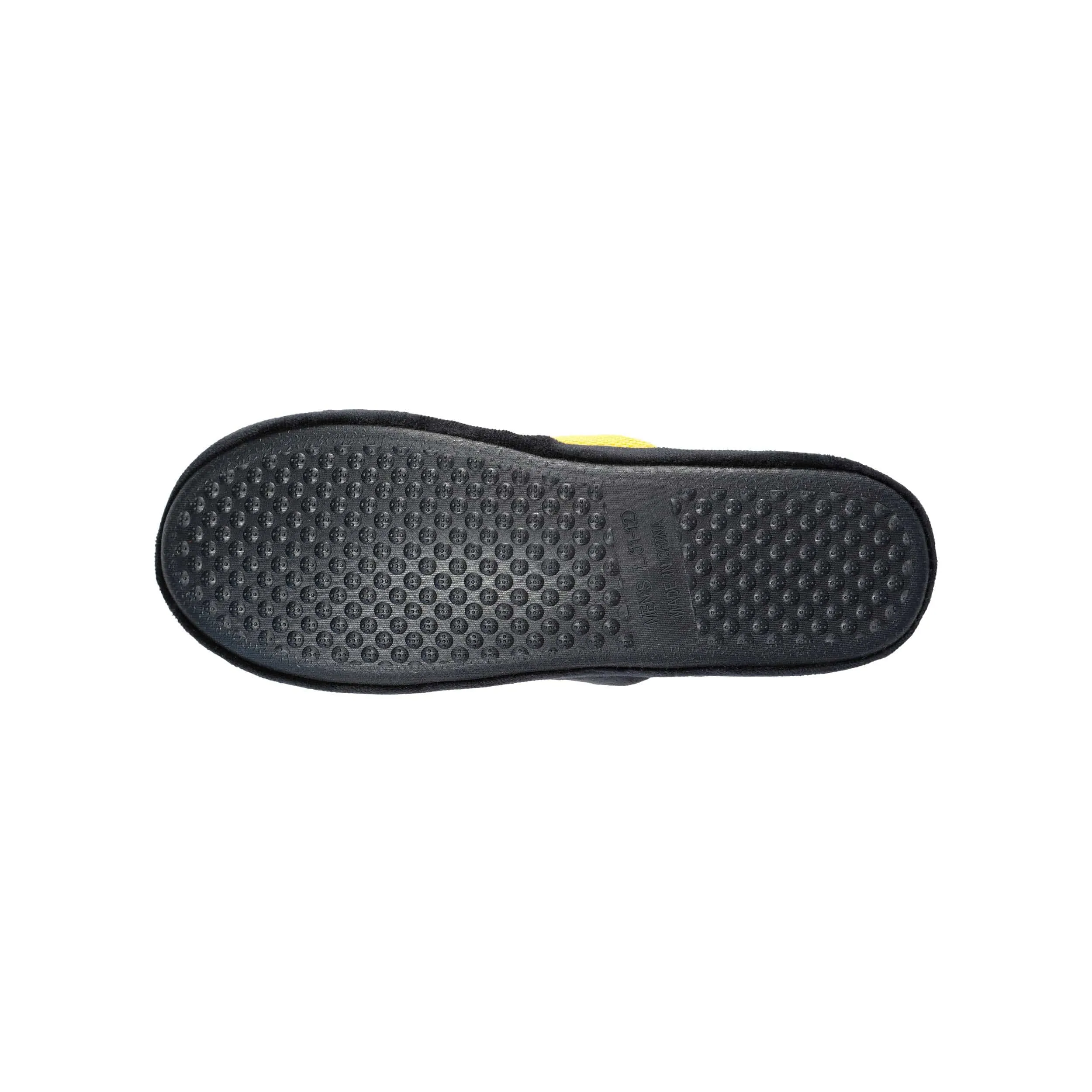 Boston Bruins NHL Mens Team Logo Staycation Slippers