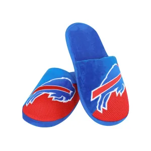 Buffalo Bills NFL Mens Logo Staycation Slippers