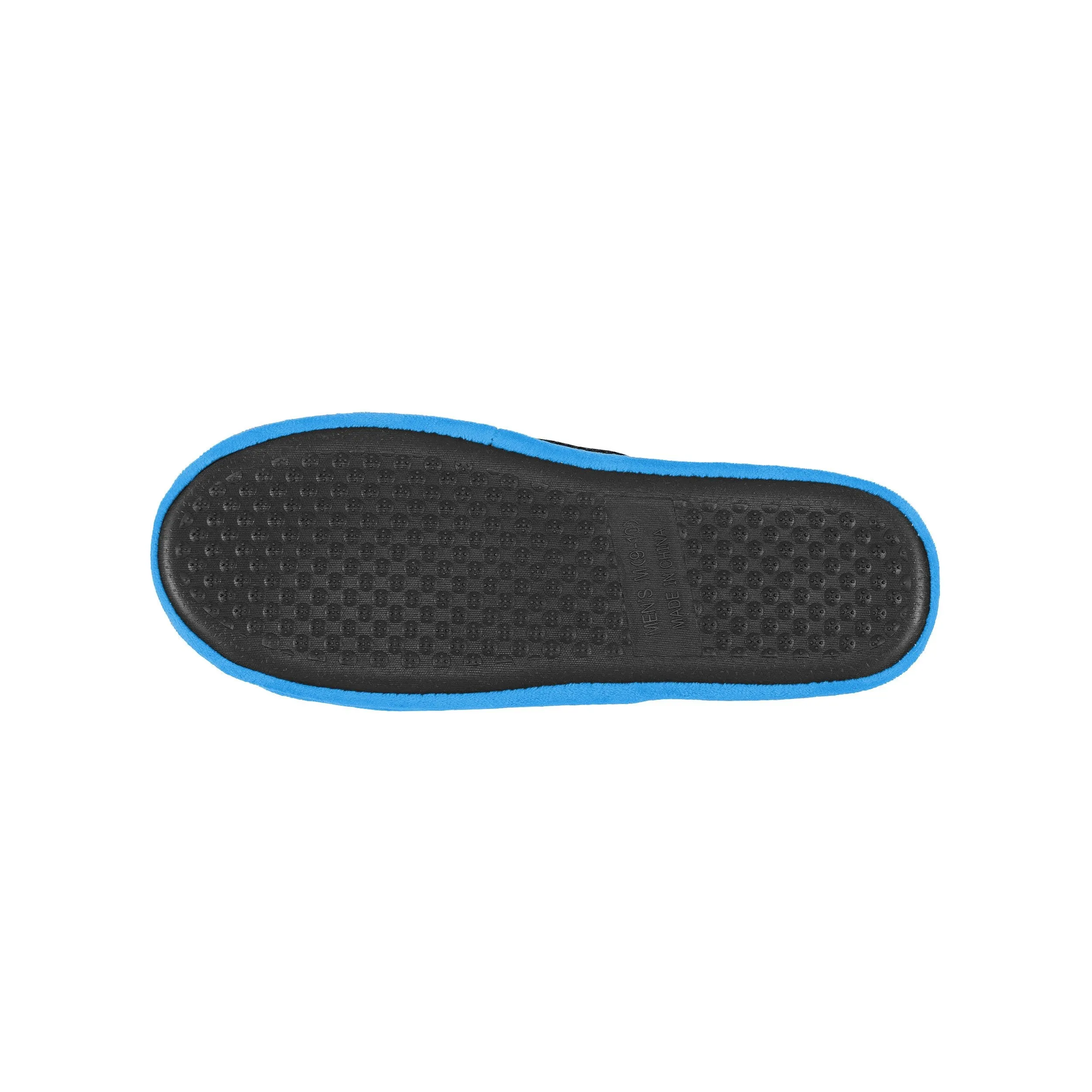 Carolina Panthers NFL Mens Logo Staycation Slippers