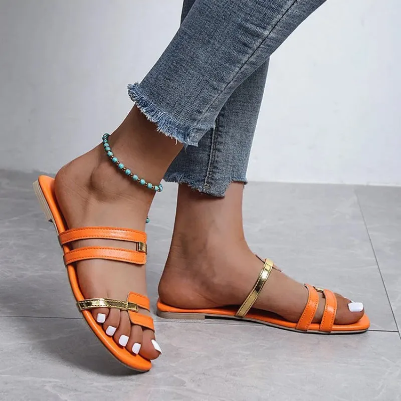 Casual Summer Flat Slip-on Women's Slippers