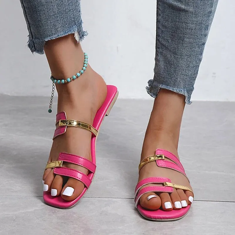 Casual Summer Flat Slip-on Women's Slippers