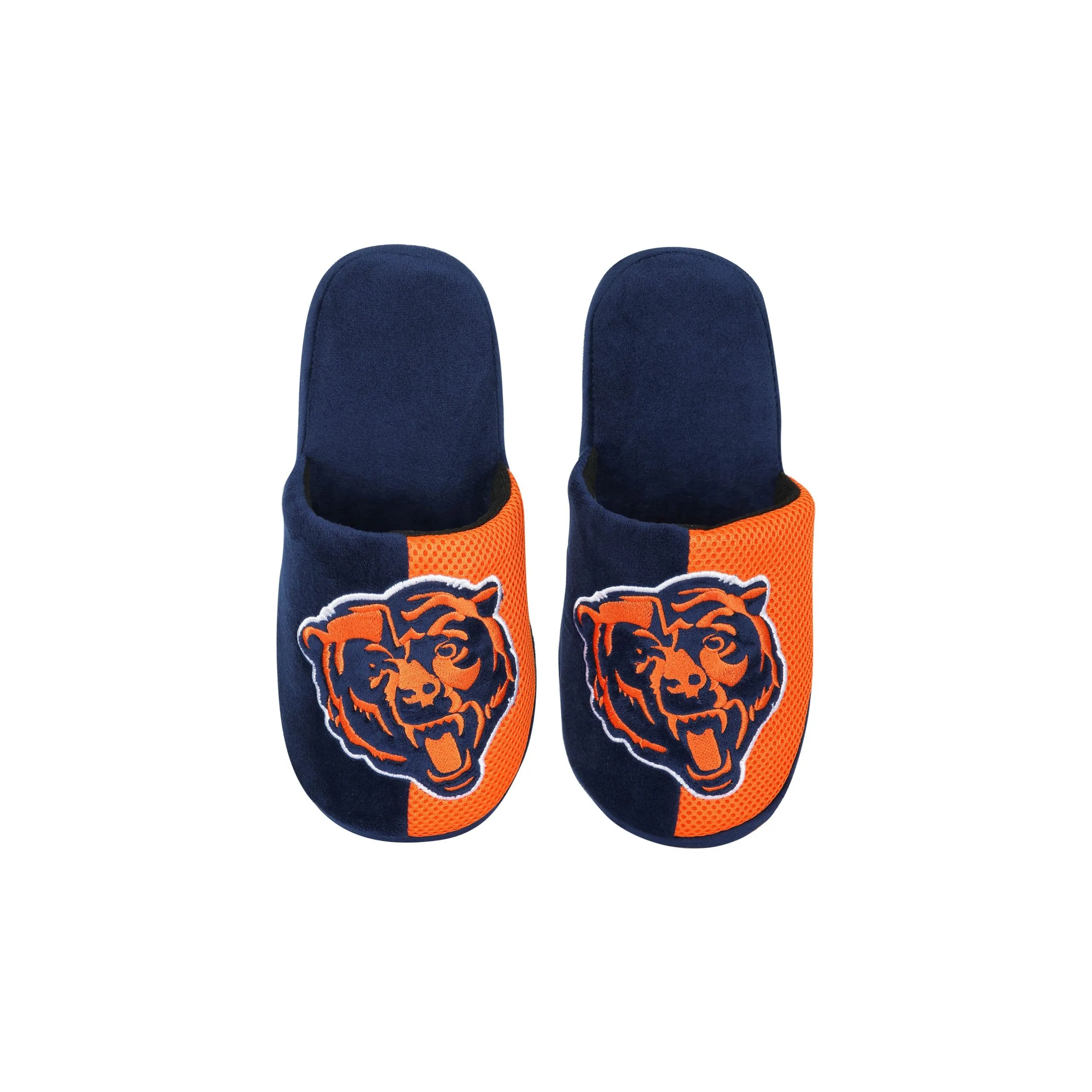 Chicago Bears NFL Youth Logo Staycation Slippers