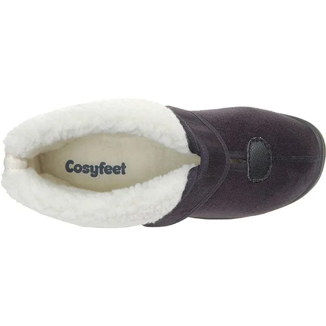 Cosyfeet Dreamy - 6E Ladies Extra Roomy and Warm Bootie Slipper - Ireland