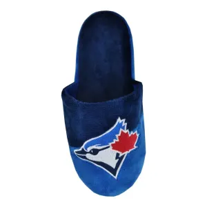 FOCO Youth MLB Toronto Blue Jays Big Logo Slipper