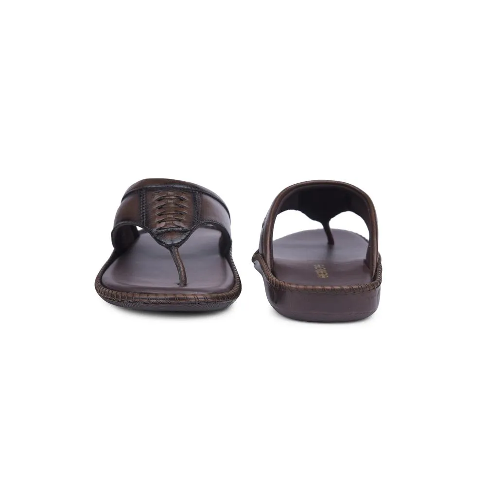 Healers By Liberty Mens VCL-102 Brown Casual Thong