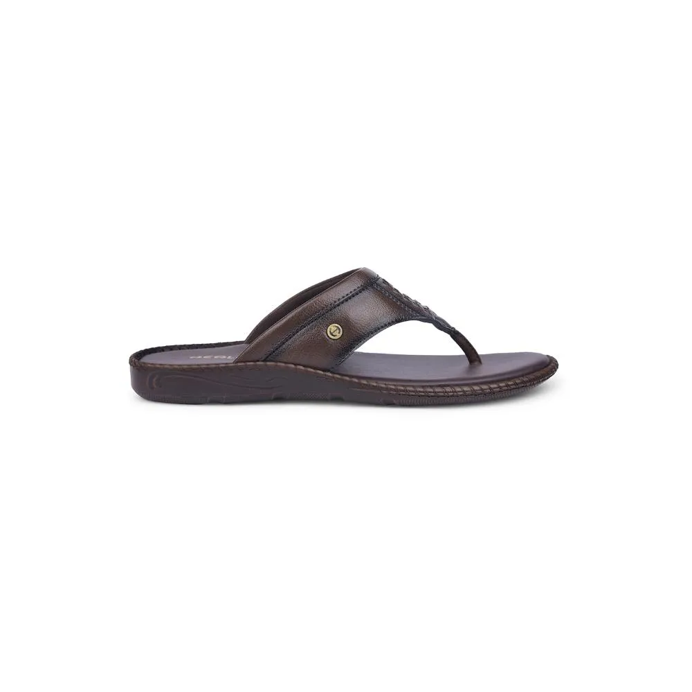 Healers By Liberty Mens VCL-102 Brown Casual Thong