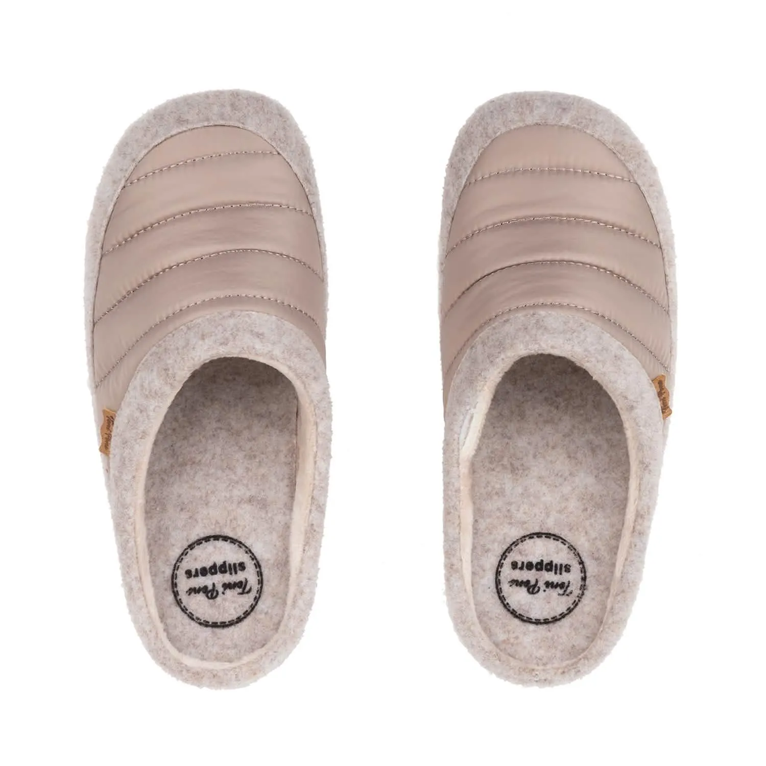Multicolor Felt Slippers for Women - Mica-TK