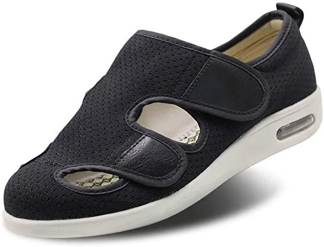 Owlkay Plus Size Wide Diabetic Shoes For Swollen Feet Width Shoes-WD017