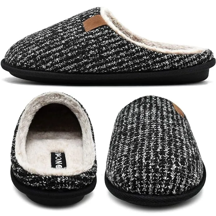 Slippers Slip On Warm Faux Fur